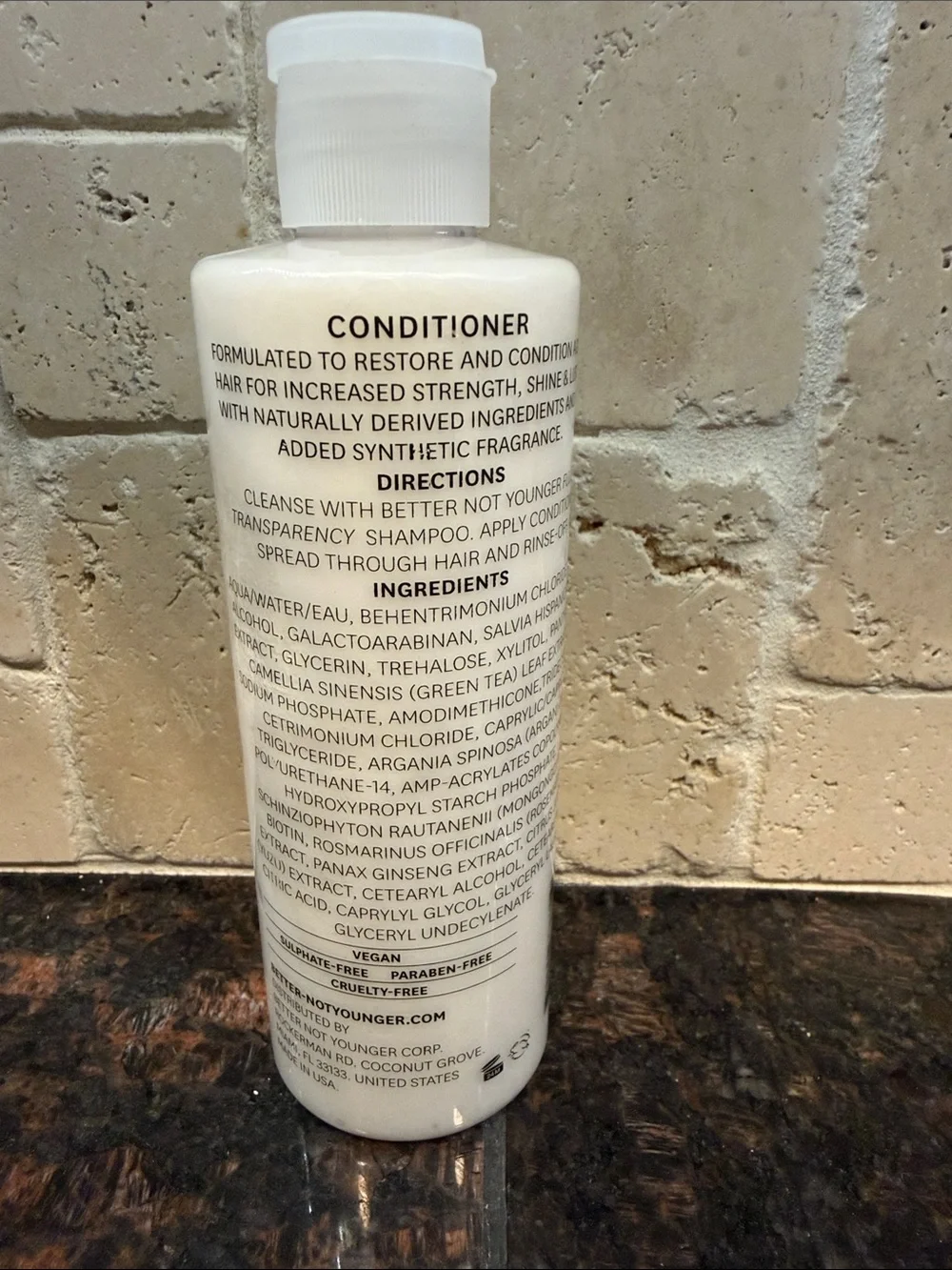 Full Transparency Conditioner by Better Not Younger - 8.4oz Conditioner